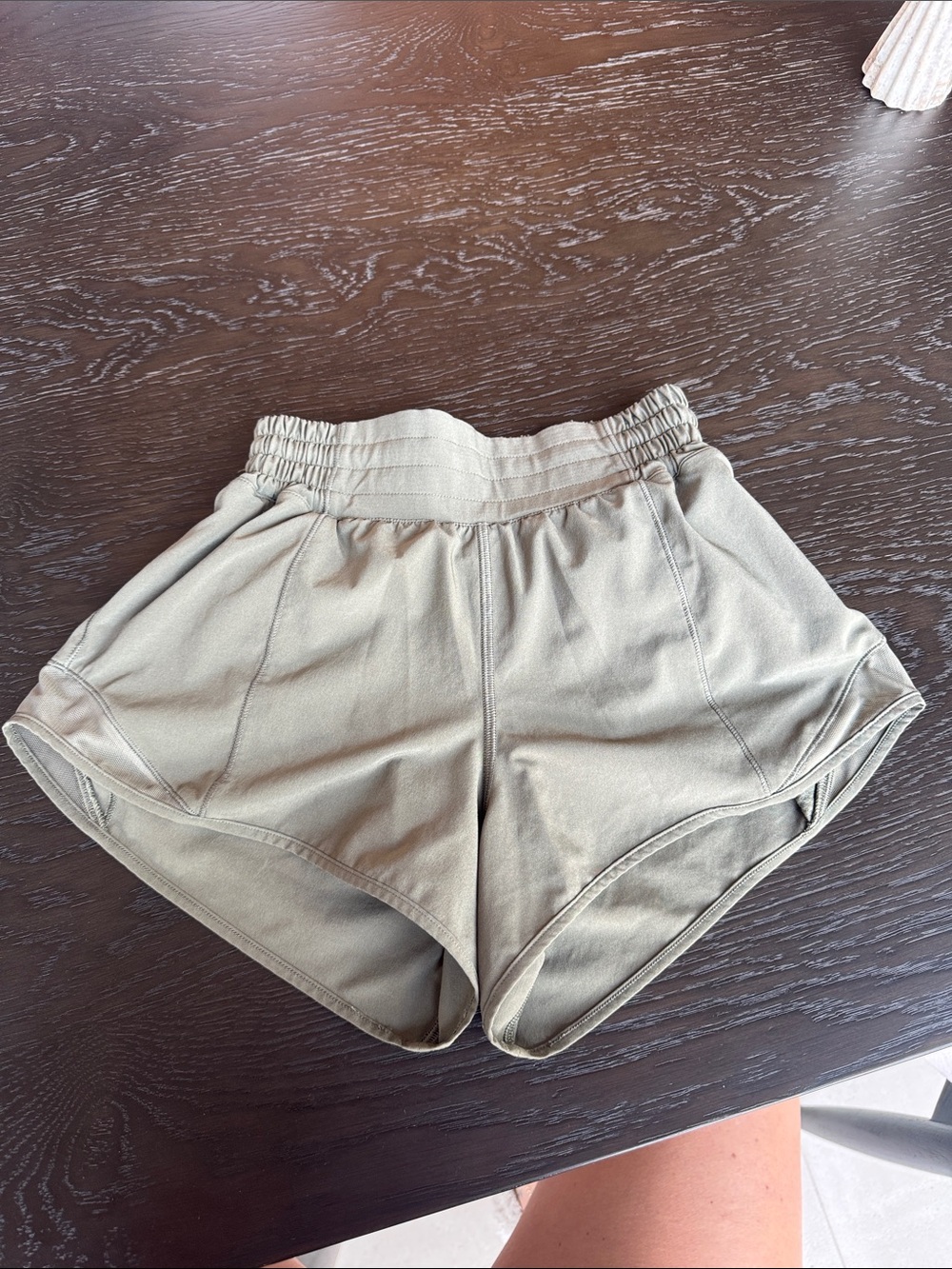 lululemon athletica Olive Green Athletic Shorts
